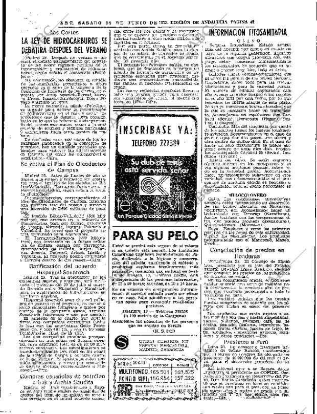 ABC SEVILLA 30-06-1973 página 47