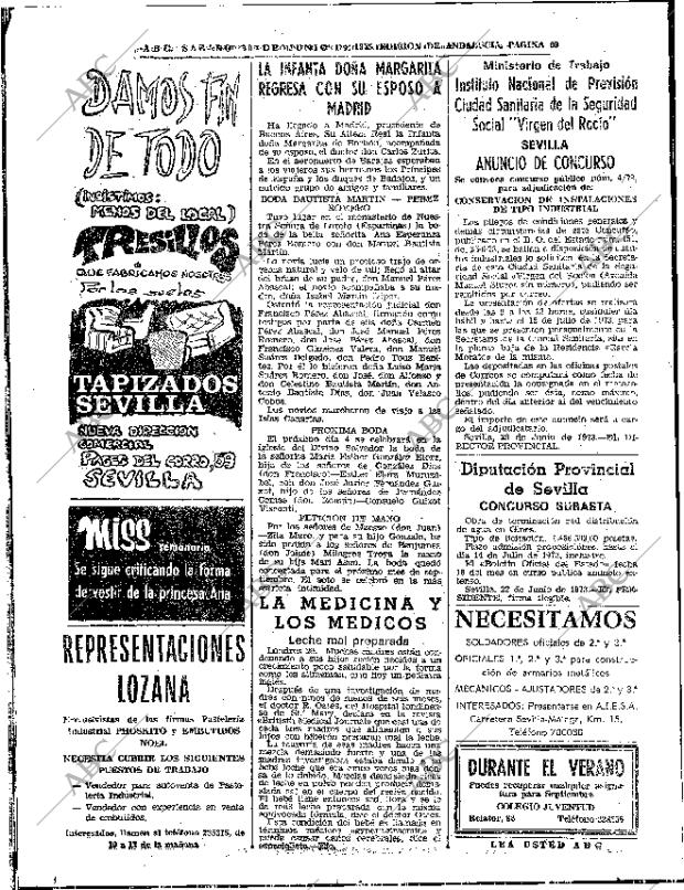 ABC SEVILLA 30-06-1973 página 60