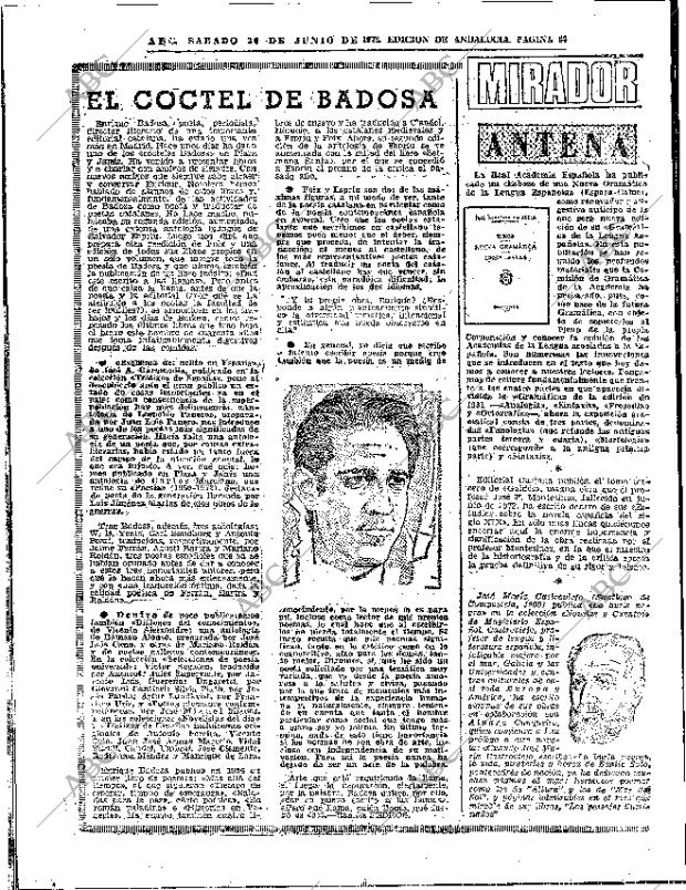 ABC SEVILLA 30-06-1973 página 84