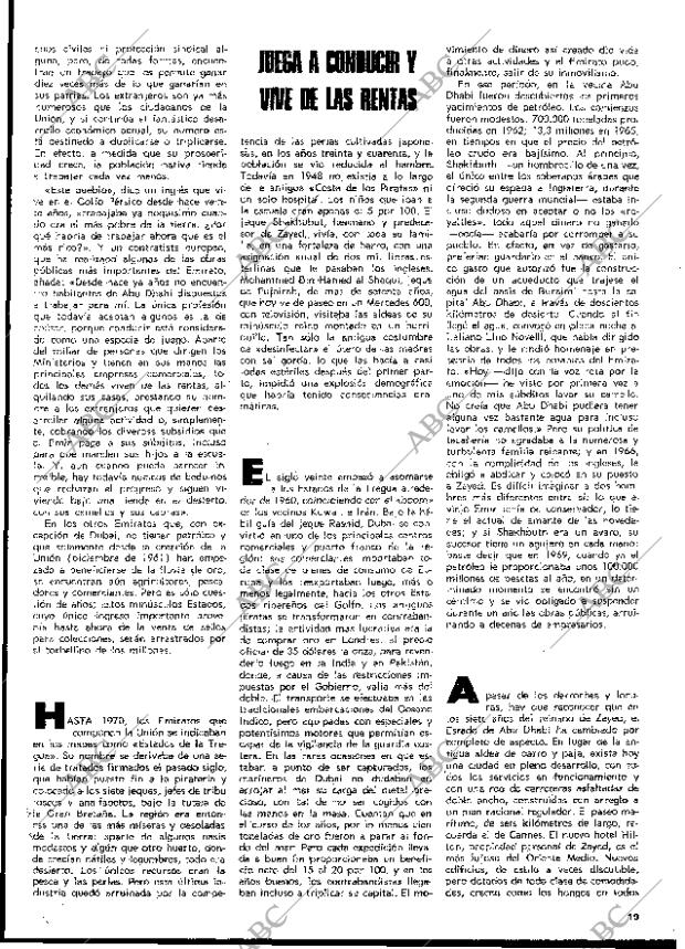 BLANCO Y NEGRO MADRID 30-06-1973 página 19