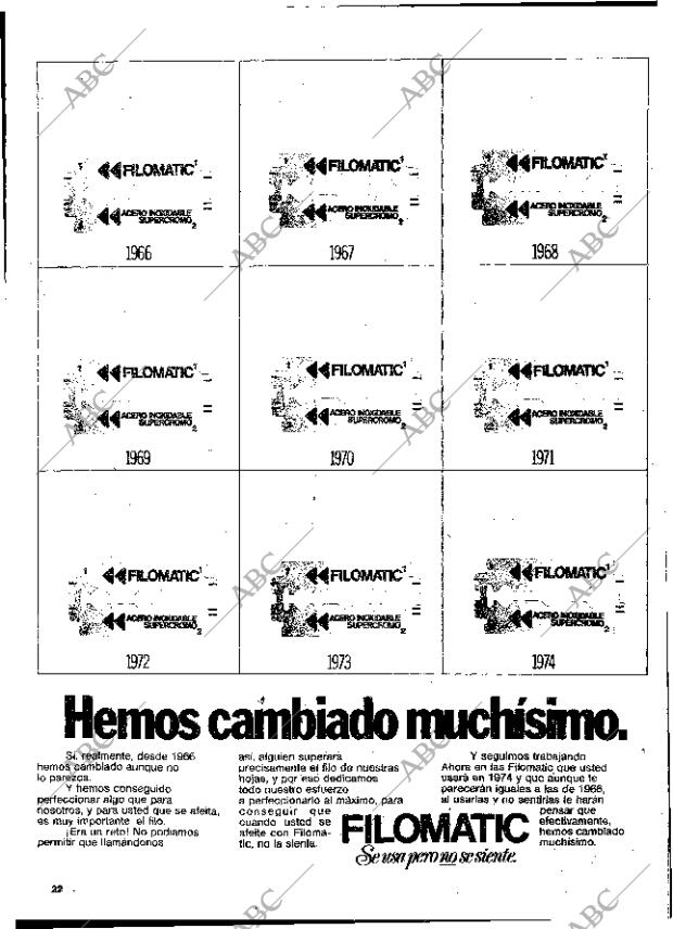 BLANCO Y NEGRO MADRID 30-06-1973 página 22