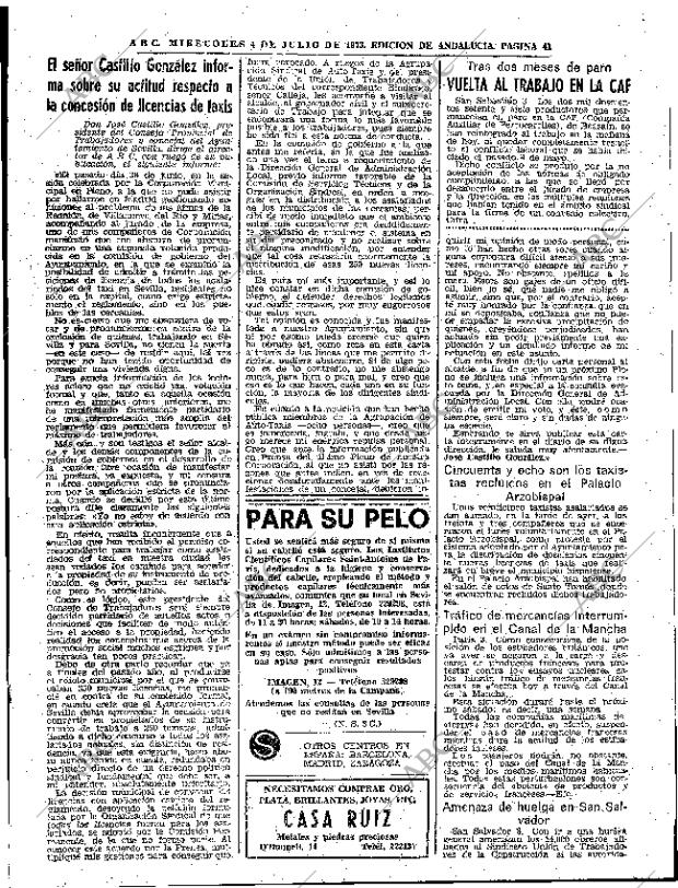 ABC SEVILLA 04-07-1973 página 41