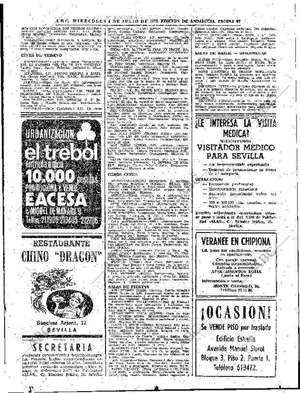 ABC SEVILLA 04-07-1973 página 67