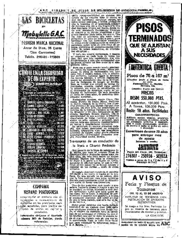 ABC SEVILLA 07-07-1973 página 42