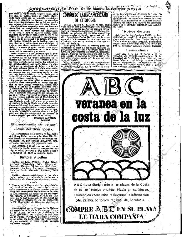 ABC SEVILLA 07-07-1973 página 49