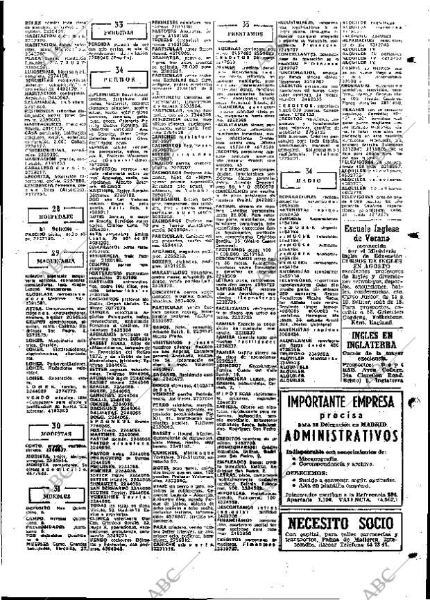 ABC MADRID 11-07-1973 página 109