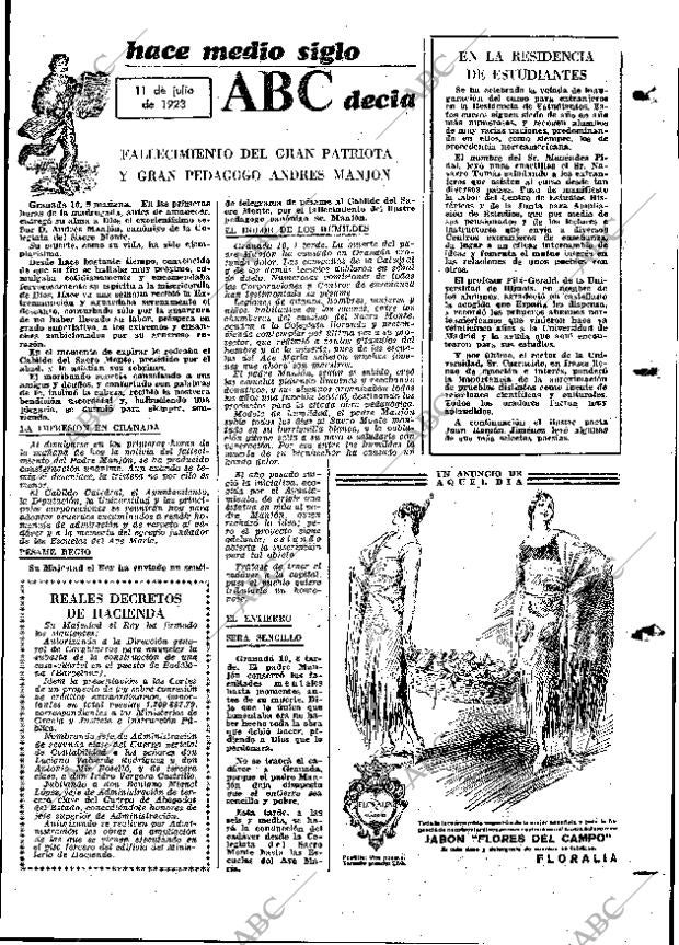 ABC MADRID 11-07-1973 página 115
