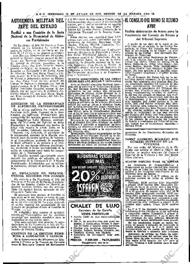 ABC MADRID 11-07-1973 página 23