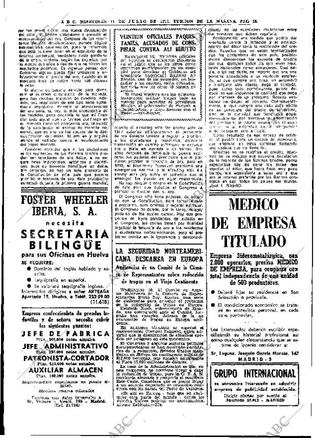 ABC MADRID 11-07-1973 página 30