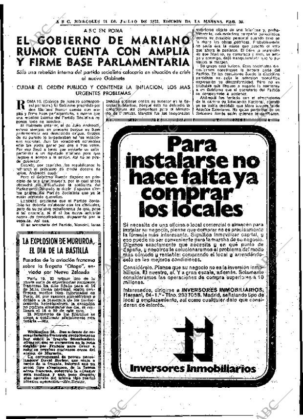 ABC MADRID 11-07-1973 página 35