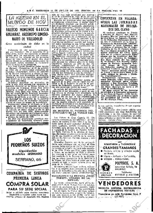 ABC MADRID 11-07-1973 página 37