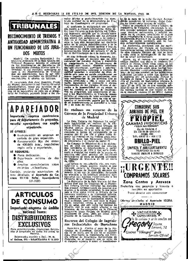 ABC MADRID 11-07-1973 página 39