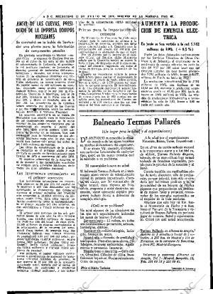 ABC MADRID 11-07-1973 página 67