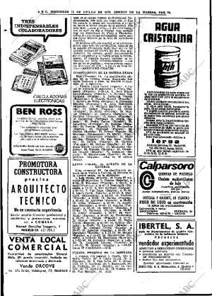 ABC MADRID 11-07-1973 página 74