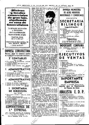 ABC MADRID 11-07-1973 página 88
