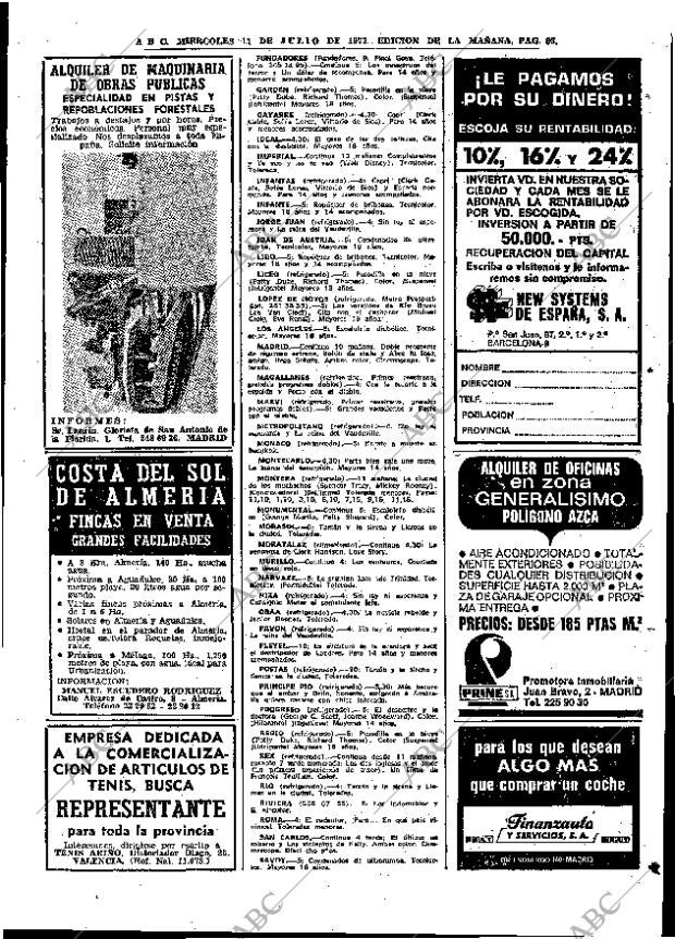 ABC MADRID 11-07-1973 página 93