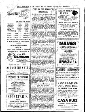 ABC SEVILLA 11-07-1973 página 40