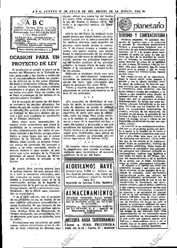 ABC MADRID 12-07-1973 página 22