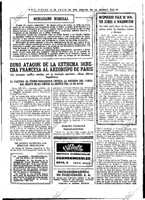 ABC MADRID 12-07-1973 página 27