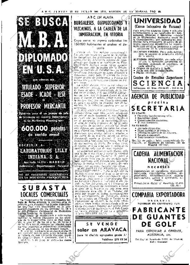 ABC MADRID 12-07-1973 página 38