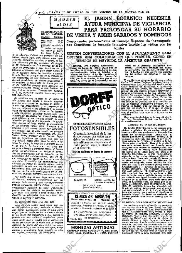 ABC MADRID 12-07-1973 página 43