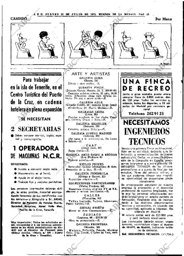 ABC MADRID 12-07-1973 página 52