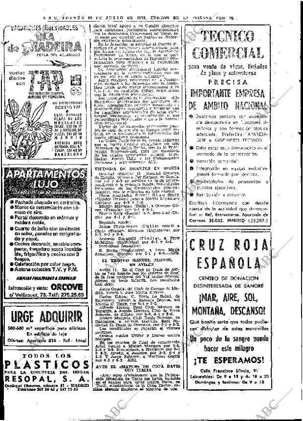 ABC MADRID 12-07-1973 página 72