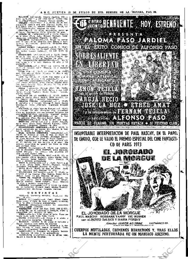 ABC MADRID 12-07-1973 página 83