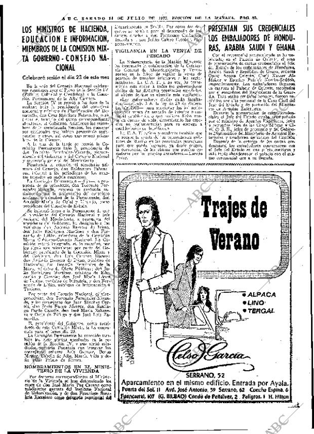 ABC MADRID 14-07-1973 página 25