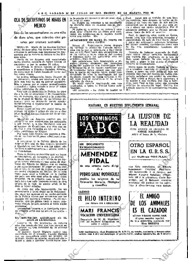 ABC MADRID 14-07-1973 página 33