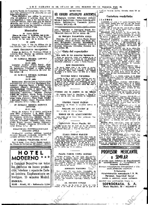 ABC MADRID 14-07-1973 página 77