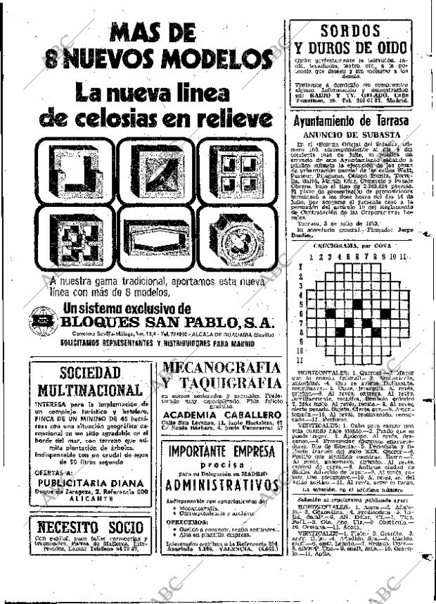 ABC MADRID 14-07-1973 página 99