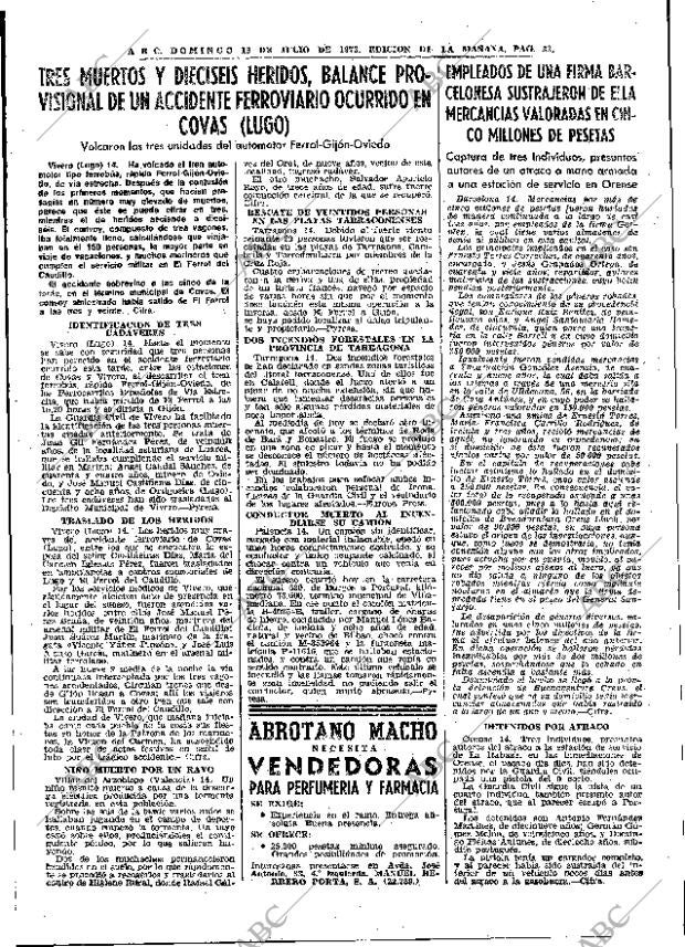 ABC MADRID 15-07-1973 página 33