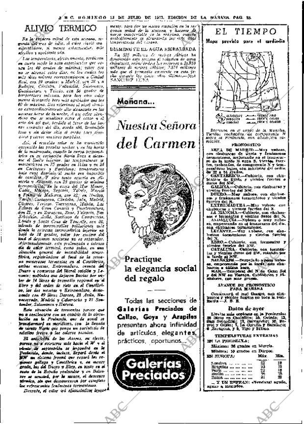 ABC MADRID 15-07-1973 página 38