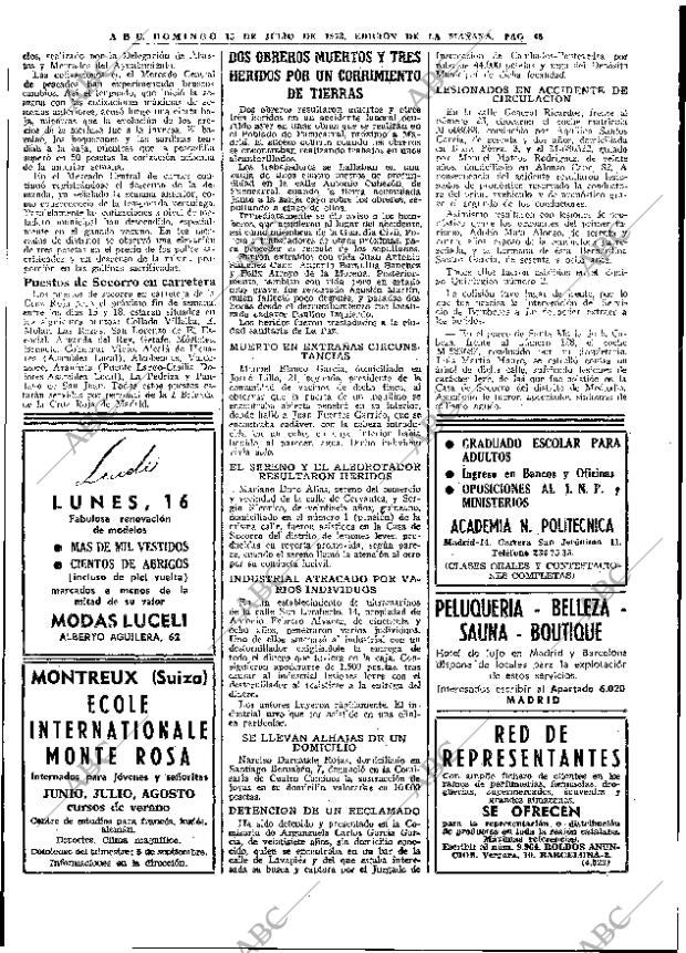 ABC MADRID 15-07-1973 página 48