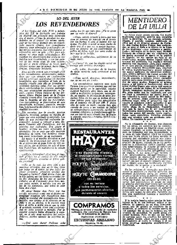 ABC MADRID 15-07-1973 página 49