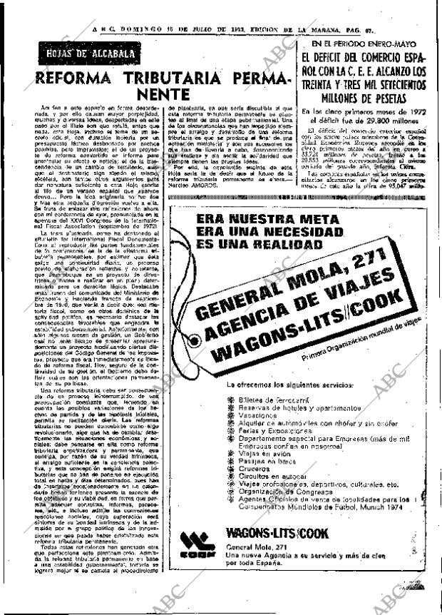 ABC MADRID 15-07-1973 página 57