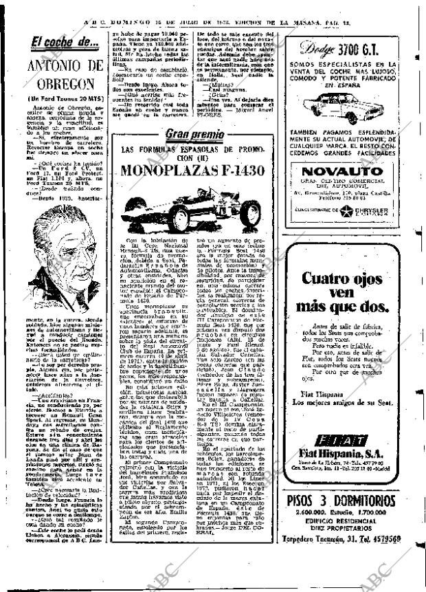 ABC MADRID 15-07-1973 página 73