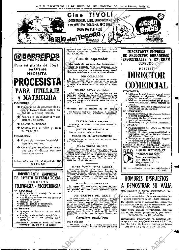 ABC MADRID 15-07-1973 página 79