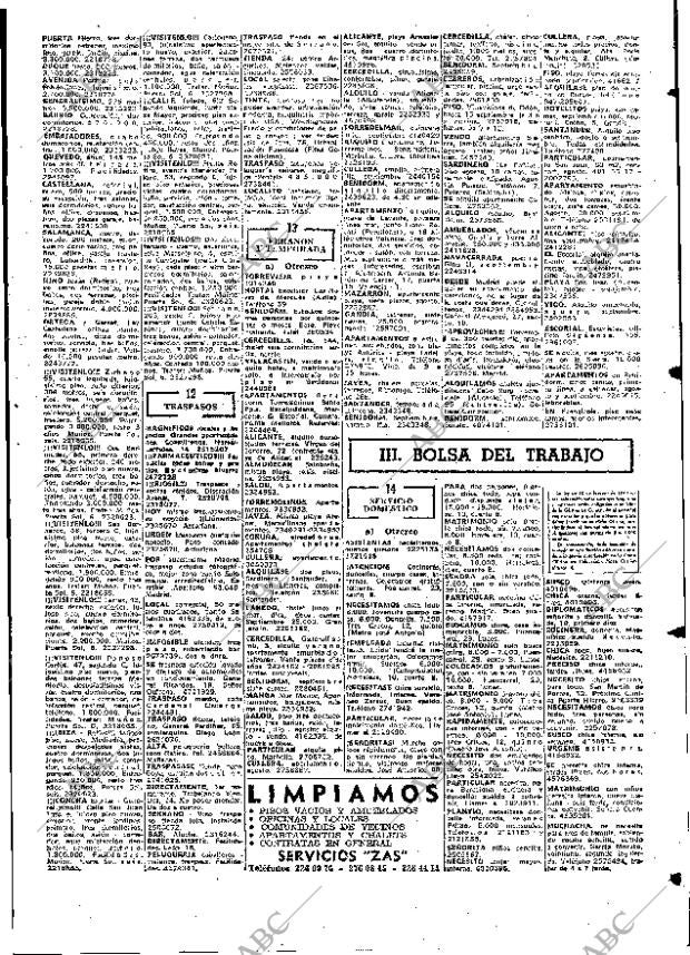 ABC MADRID 15-07-1973 página 93