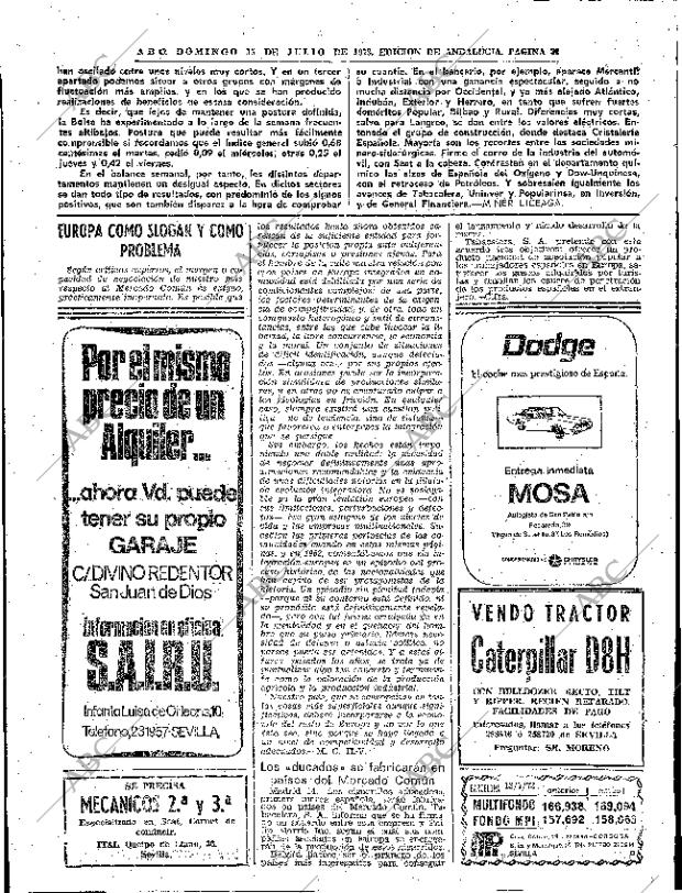 ABC SEVILLA 15-07-1973 página 30