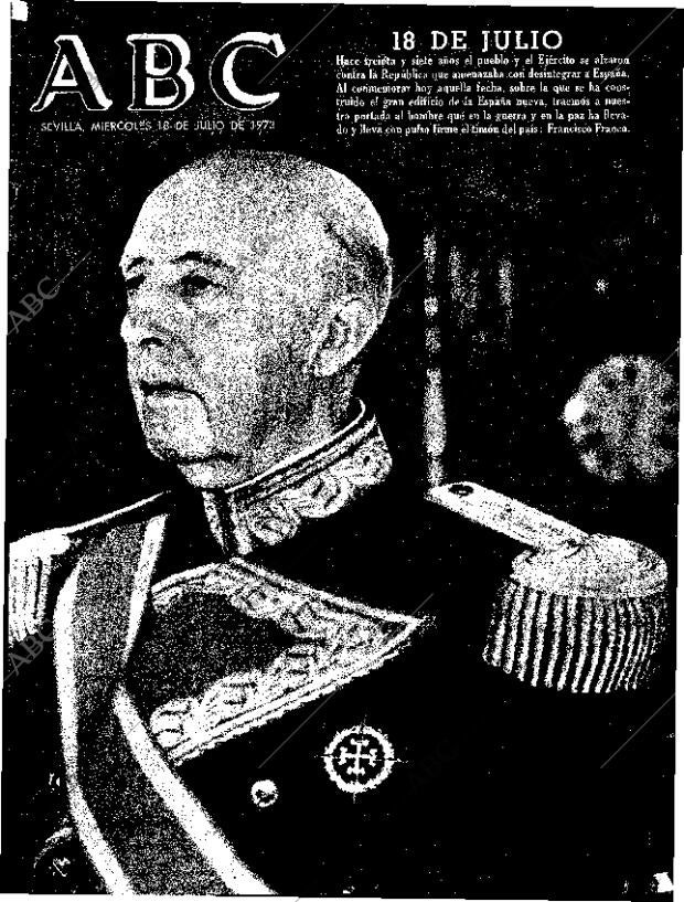 ABC SEVILLA 18-07-1973 página 1