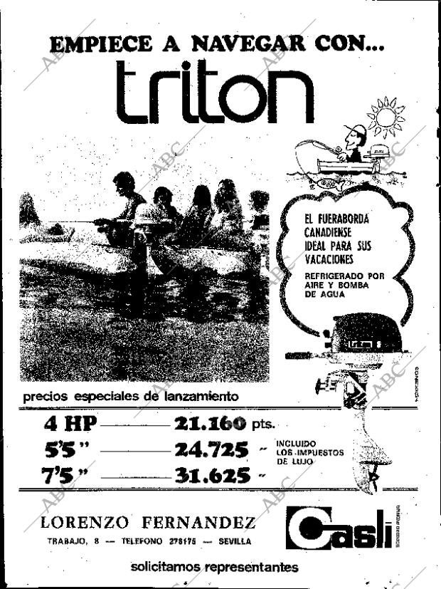 ABC SEVILLA 18-07-1973 página 22