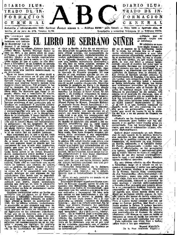 ABC SEVILLA 18-07-1973 página 3