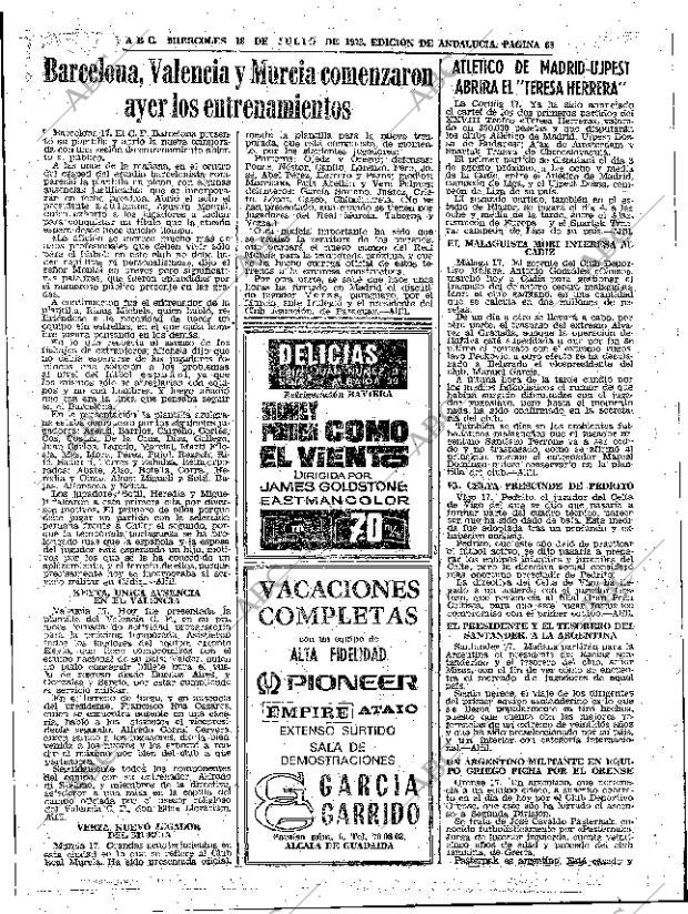 ABC SEVILLA 18-07-1973 página 63