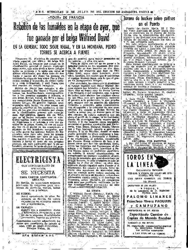 ABC SEVILLA 18-07-1973 página 65