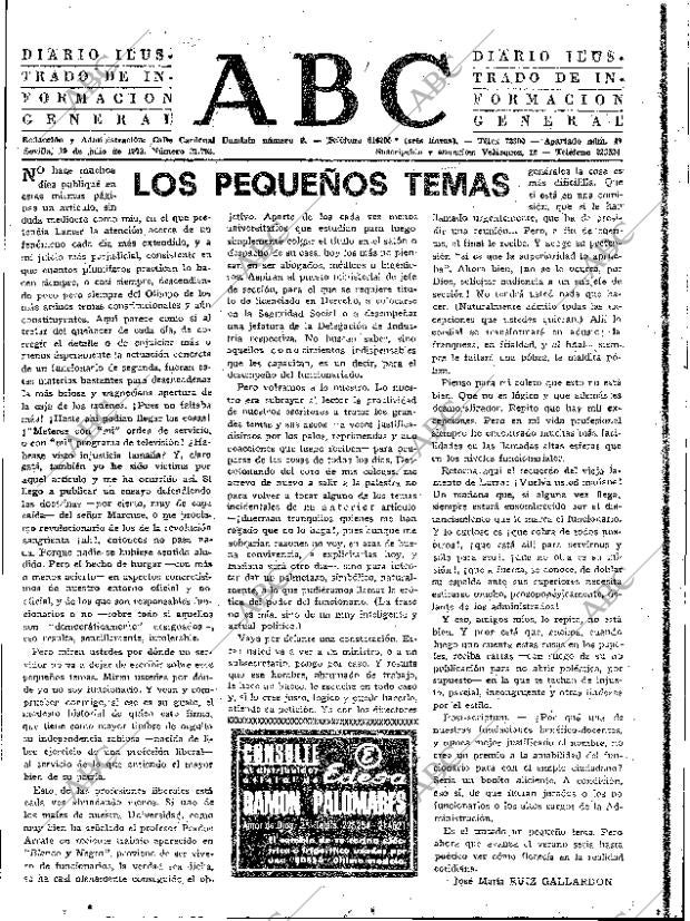 ABC SEVILLA 19-07-1973 página 3