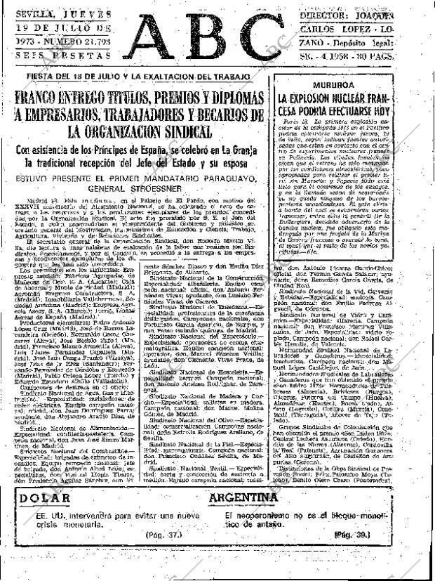 ABC SEVILLA 19-07-1973 página 31