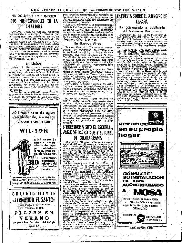 ABC SEVILLA 19-07-1973 página 33