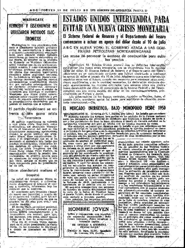 ABC SEVILLA 19-07-1973 página 37